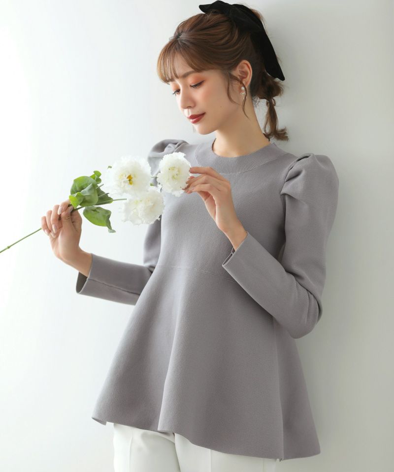 meraki フェミニンペプラムトップス フェミニンペプラムトップス（その他トップス）｜MERAKI（メラキ