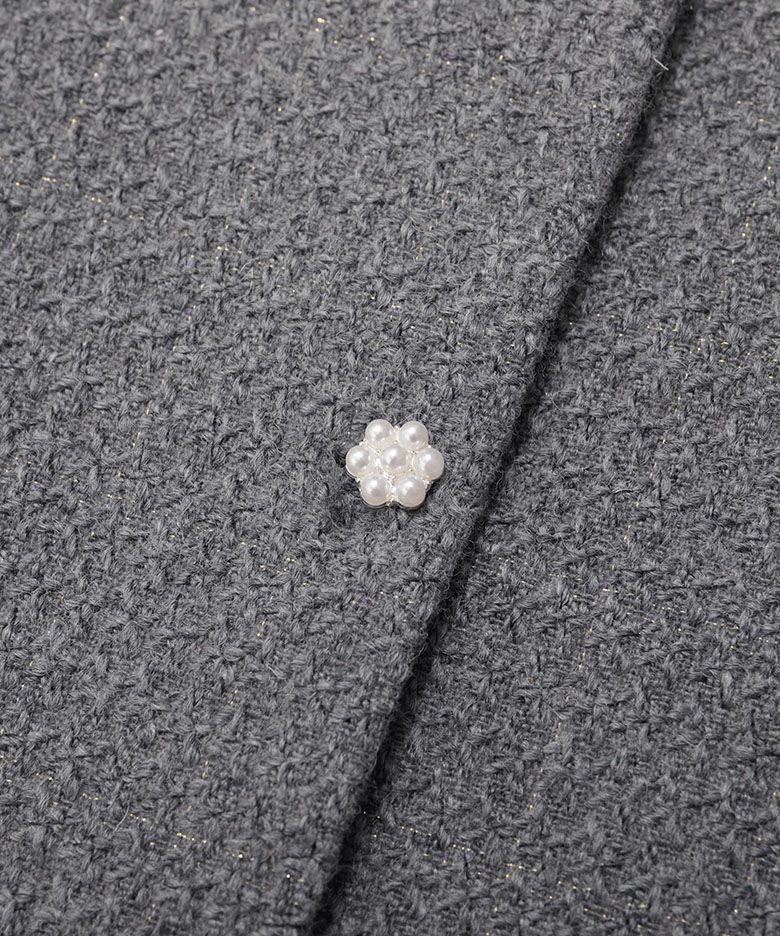 ◎新品未使用◎ meraki チュールフリルツイードジレ 楽天市場】チュールフリルツイードジレ 裾チュール ジレ